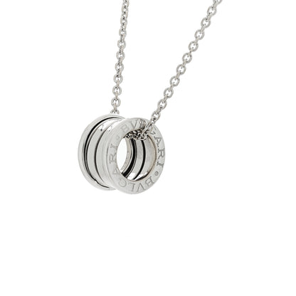 Bulgari 18K White Gold B.Zero1 Pendant Necklace 5 of 6