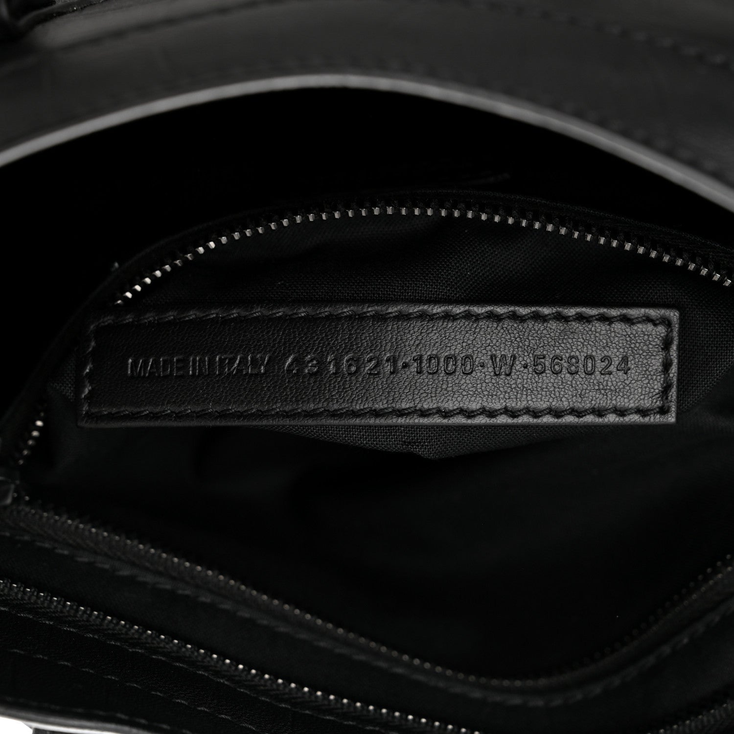 Balenciaga Matte Supple Lambskin Crocodile Embossed Classic Black Hardware S City Black 7 of 10