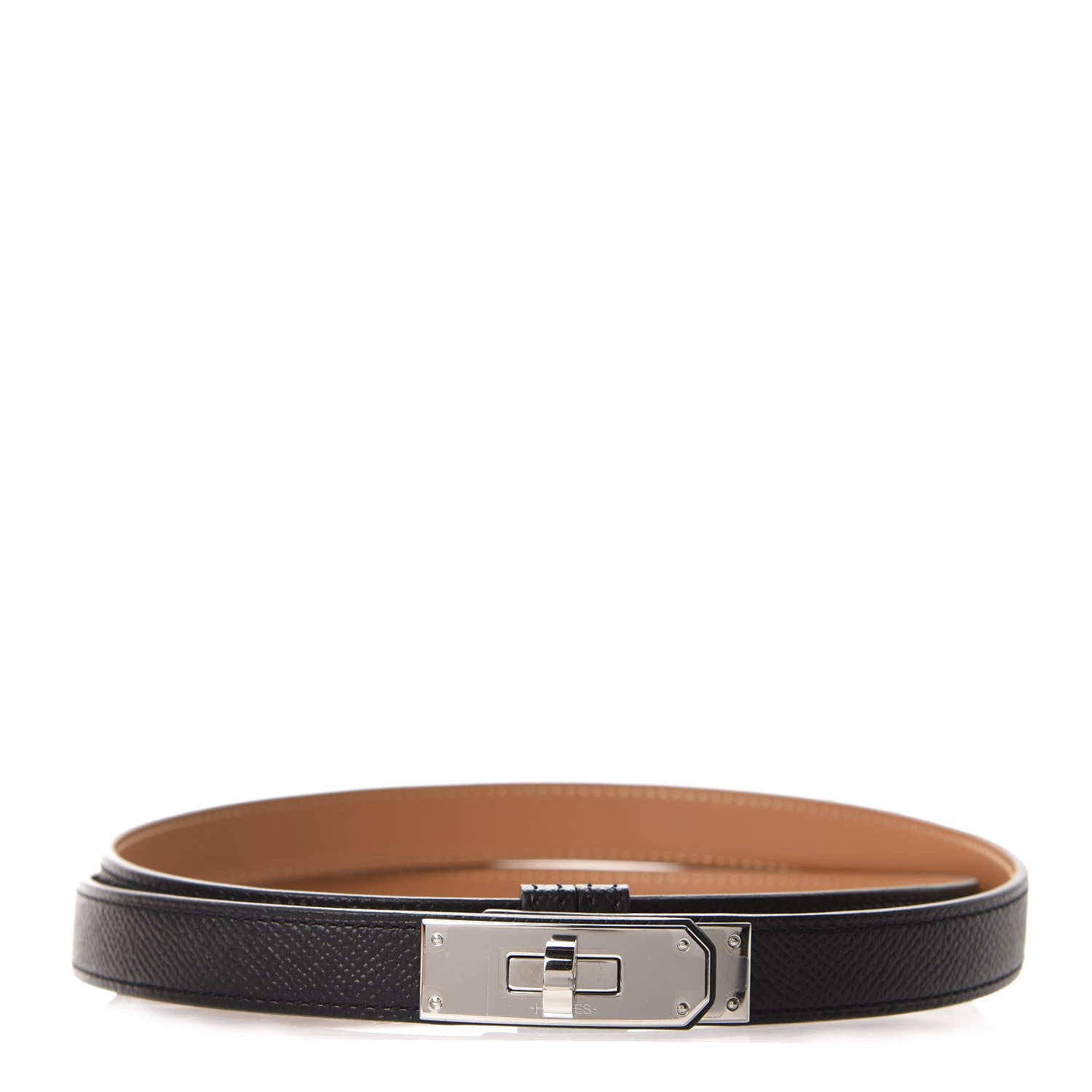 Hermes Epsom Kelly Belt Black 1 of 4