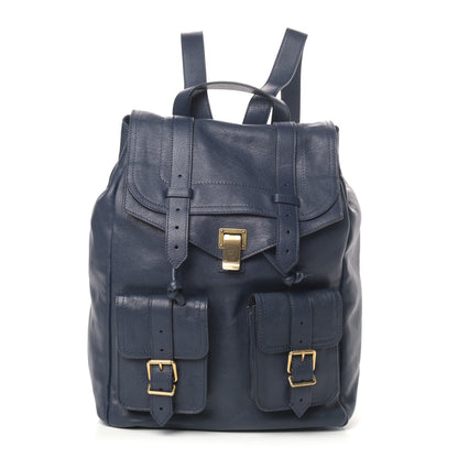 Proenza Schouler Lambskin PS1 Backpack Midnight 1 of 4