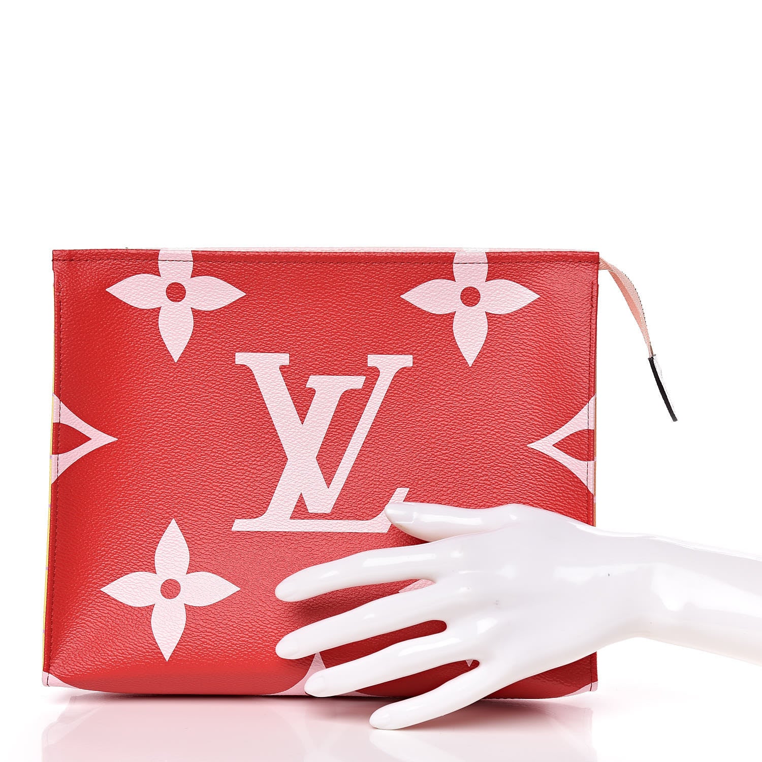 Louis Vuitton Monogram Giant Toiletry Pouch 26 Rouge 2 of 9