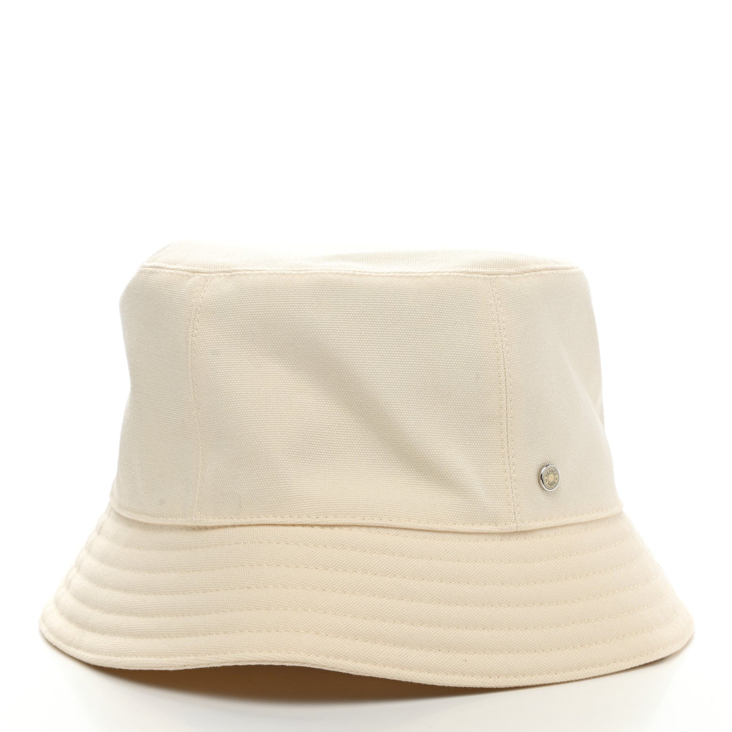 Cotton Elena Bucket Hat 59 Ecru