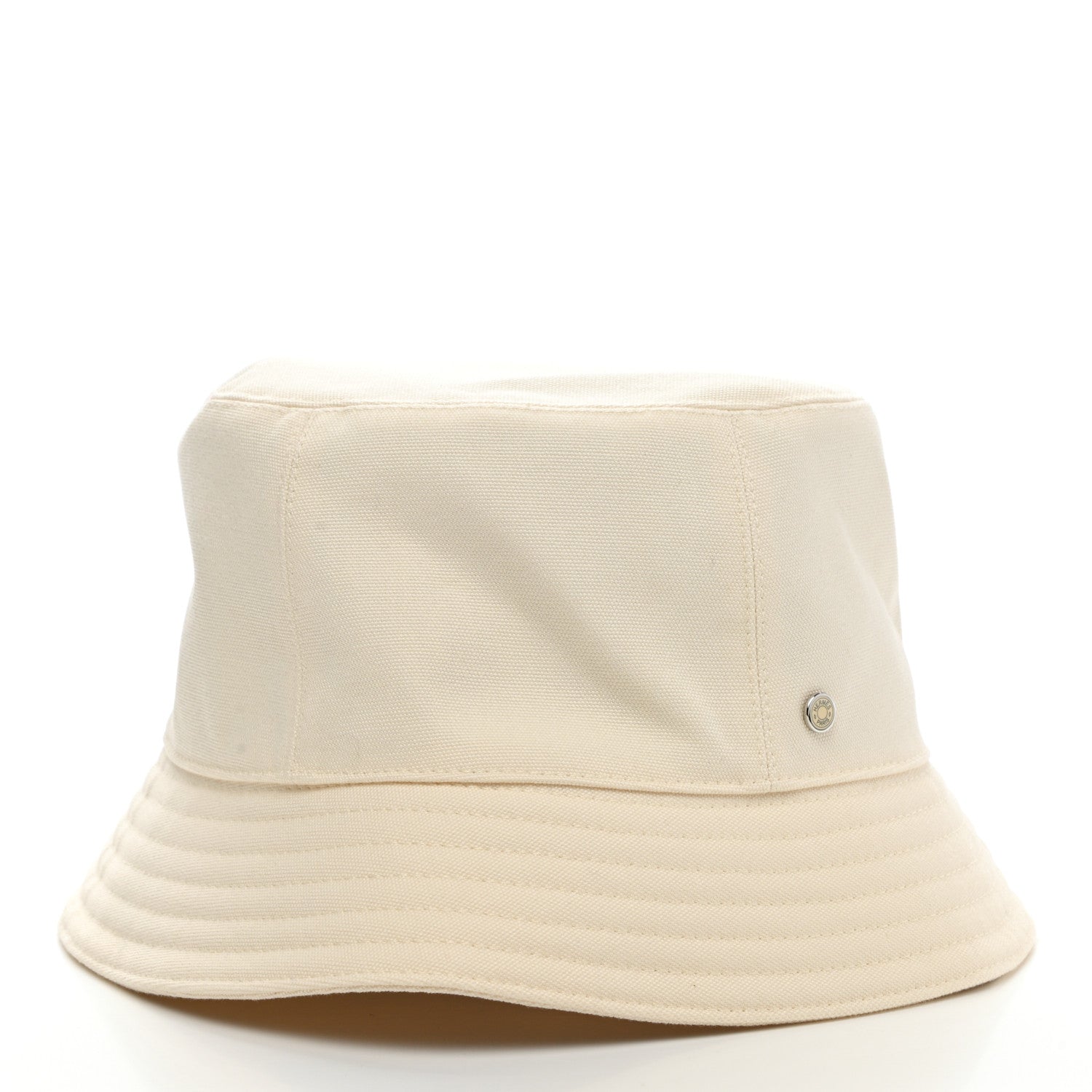 Hermes Cotton Elena Bucket Hat 59 Ecru 5 of 9