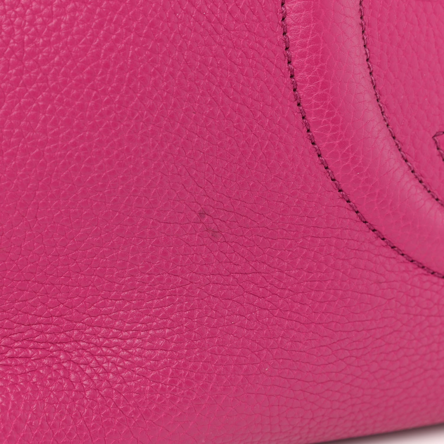 Gucci Cellarius Calfskin Medium Soho Chain Shoulder Bag Bright Bouganville 13 of 13