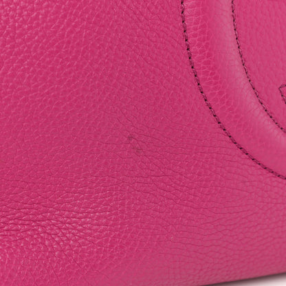 Gucci Cellarius Calfskin Medium Soho Chain Shoulder Bag Bright Bouganville 13 of 13