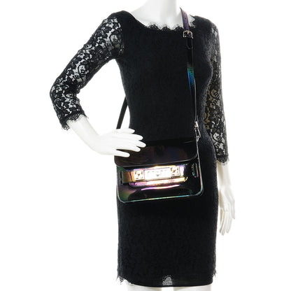 Proenza Schouler PS11 Mini Classic Shoulder Bag Holographic Oil Slick 2 of 12