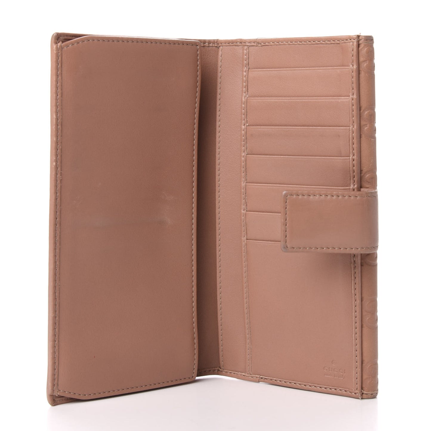 Guccissima Mayfair Continental Wallet Beige