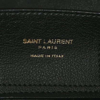 Saint Laurent Calfskin Toy Shopping Tote Black 5 of 9