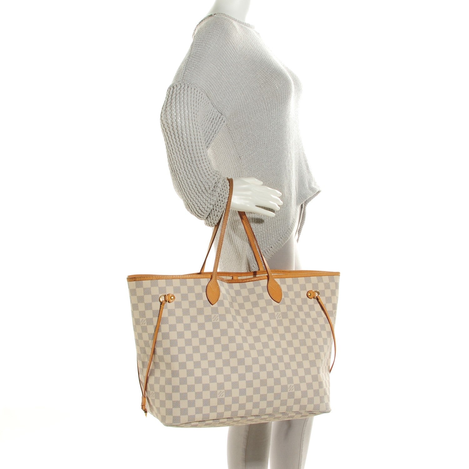 Louis Vuitton Damier Azur Neo Neverfull GM 2 of 9
