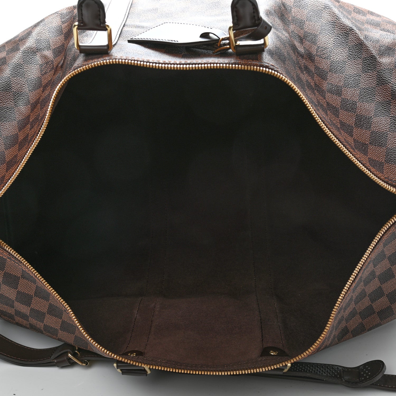 Louis Vuitton Damier Ebene Keepall Bandouliere 55 5 of 17