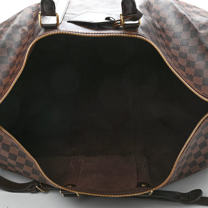 Louis Vuitton Damier Ebene Keepall Bandouliere 55 5 of 17