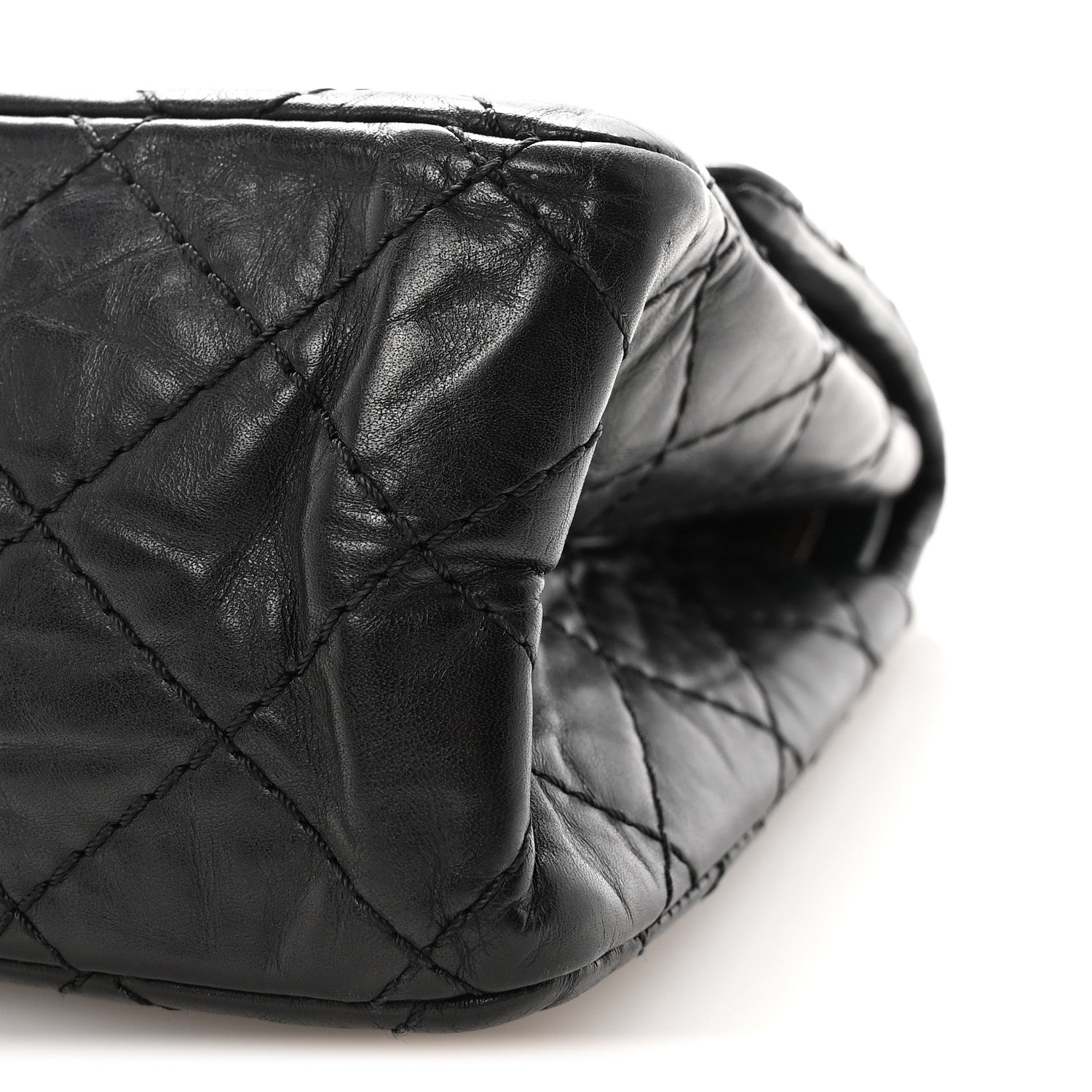Chanel Aged Calfskin Quilted 2.55 Reissue 225 Flap Black 10 of 10