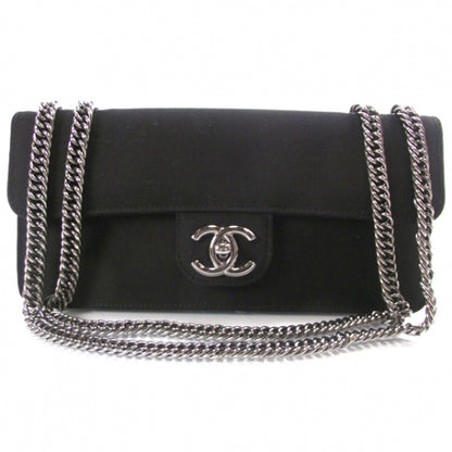 Chanel Fabric Evening Flap Black 1 of 9