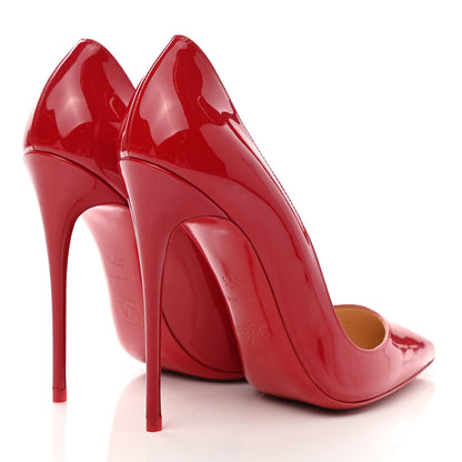 Christian Louboutin Patent So Kate 120 Pumps 37.5 Red 4 of 8