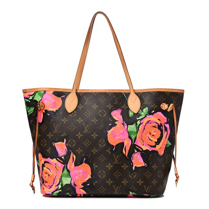 Louis Vuitton Monogram Roses Neverfull MM 1 of 22