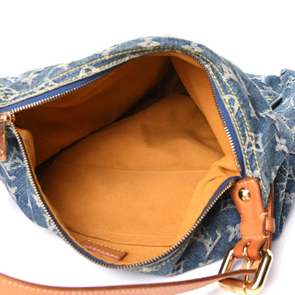 Louis Vuitton Denim Baggy GM Blue 5 of 9