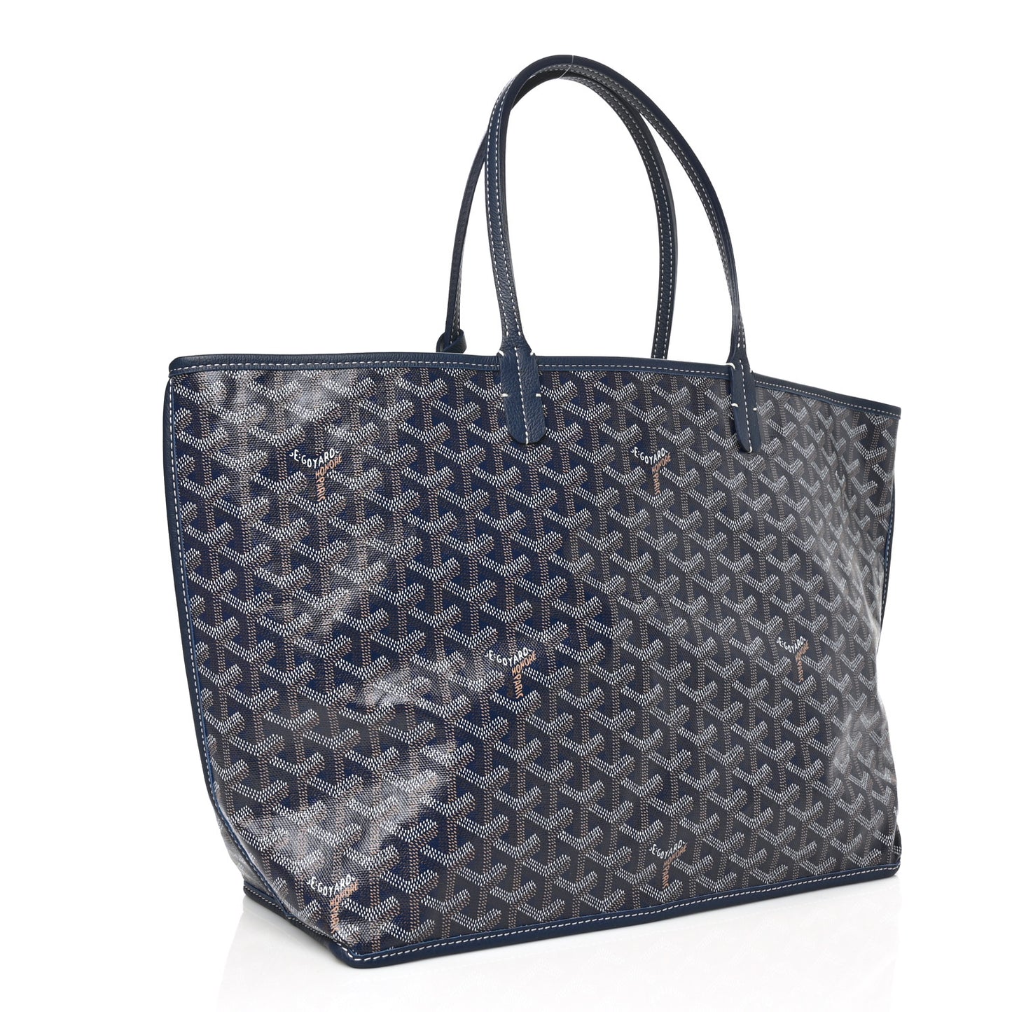 Goyardine Reversible Anjou PM Navy