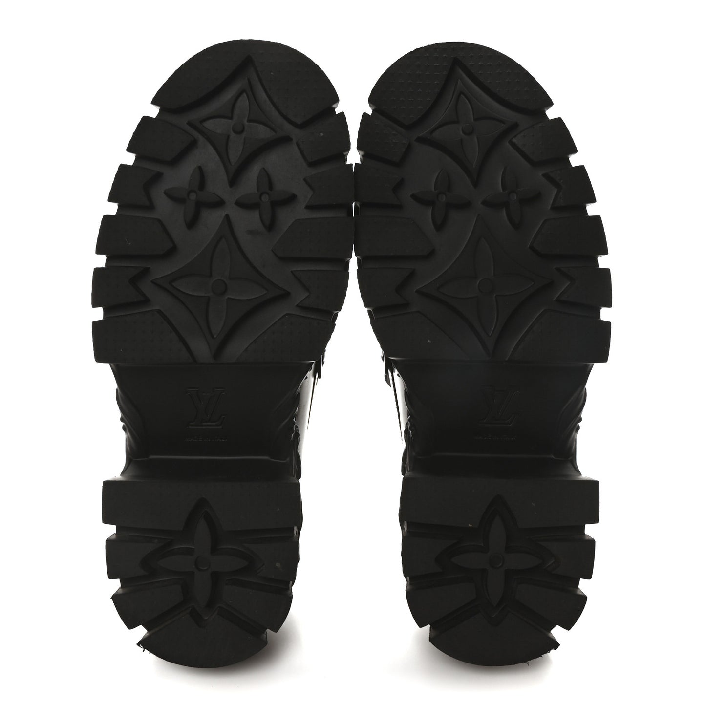 Calfskin Baroque Mens LV Loafers 9 Black