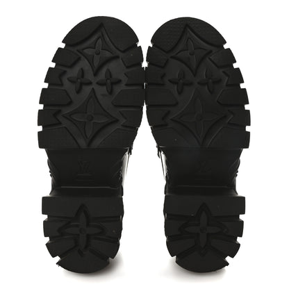 Louis Vuitton Calfskin Baroque Mens LV Loafers 9 Black 6 of 9