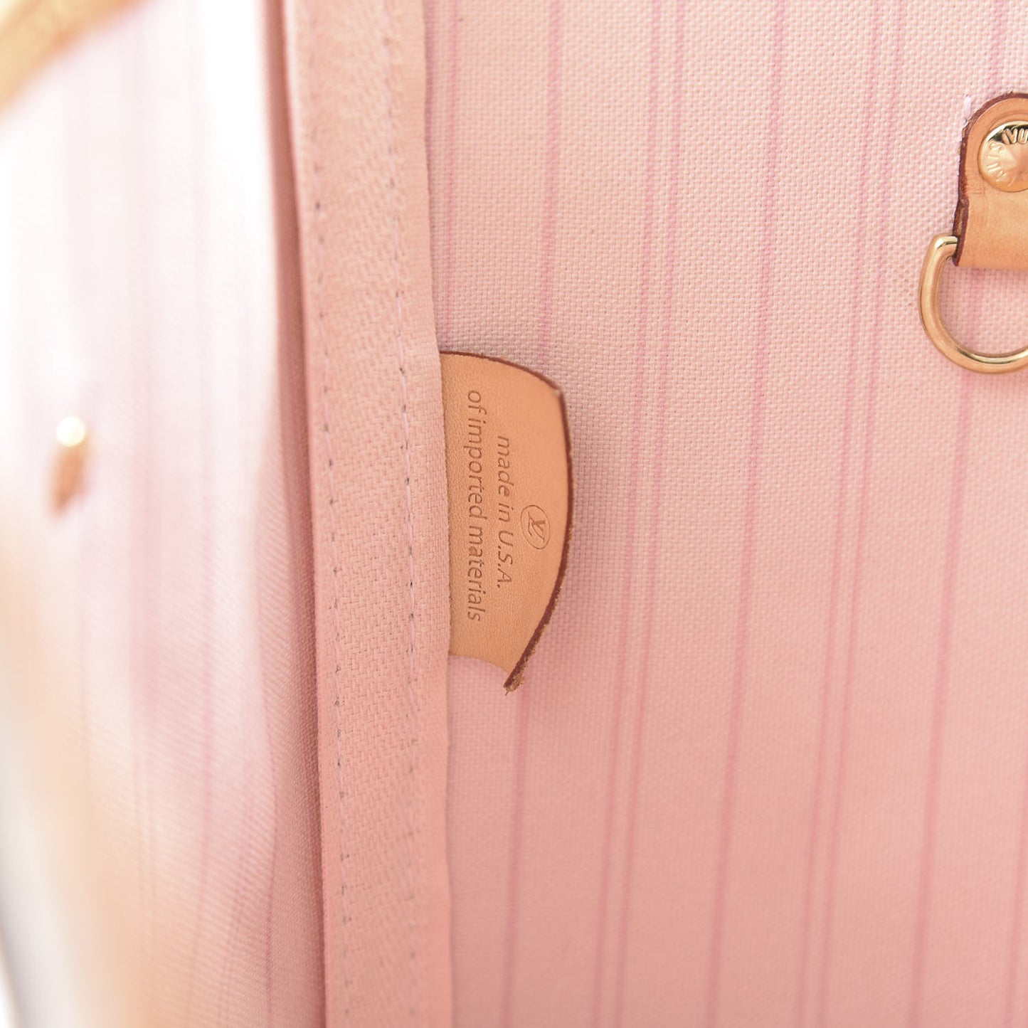 Damier Azur Neo Neverfull MM Rose Ballerine