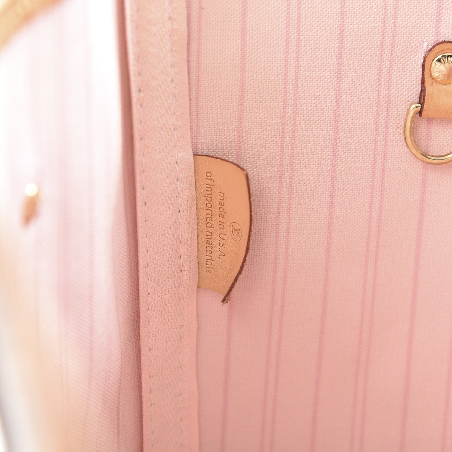 Louis Vuitton Damier Azur Neo Neverfull MM Rose Ballerine 8 of 15