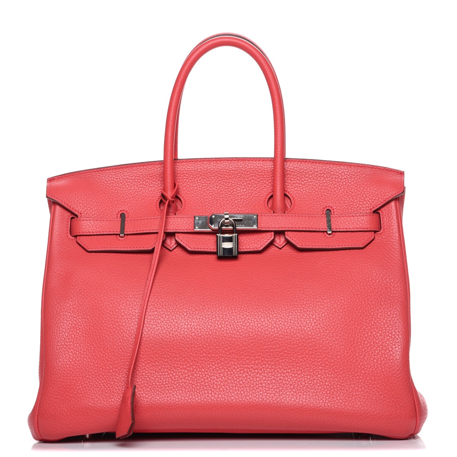 Hermes Taurillon Clemence Birkin 35 Bougainvillea 1 of 24