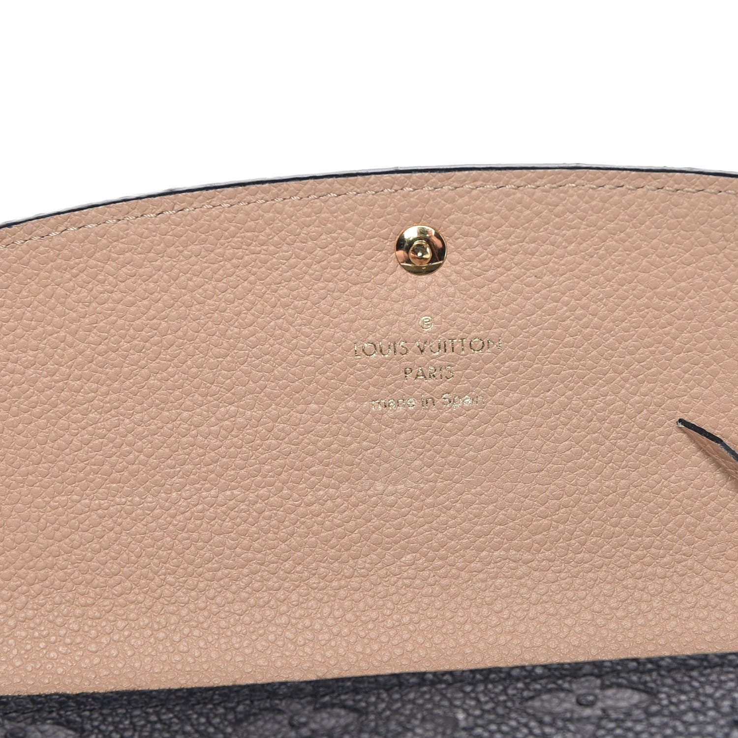 Louis Vuitton Empreinte Emilie Wallet Black Dune 6 of 8