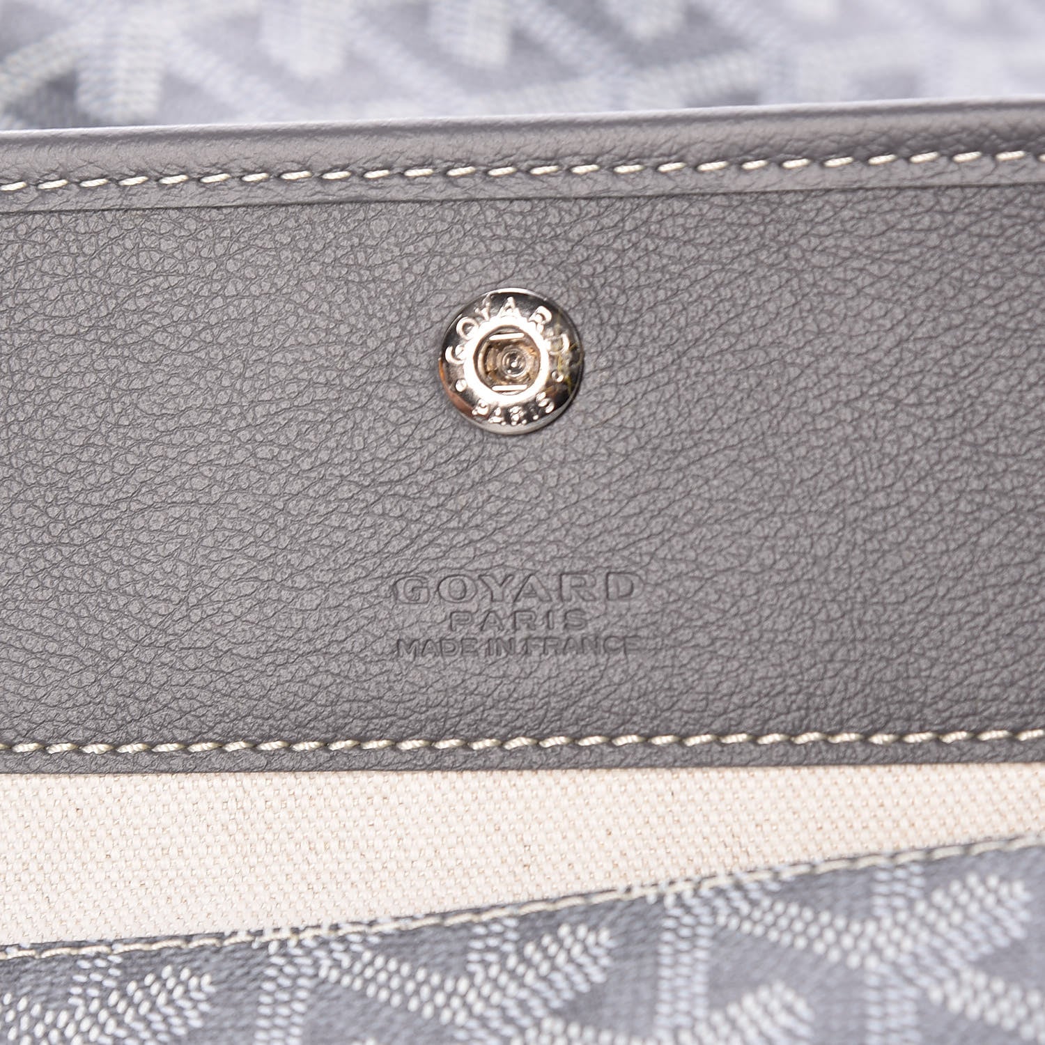 Goyard Goyardine Saint Louis GM Grey 7 of 11