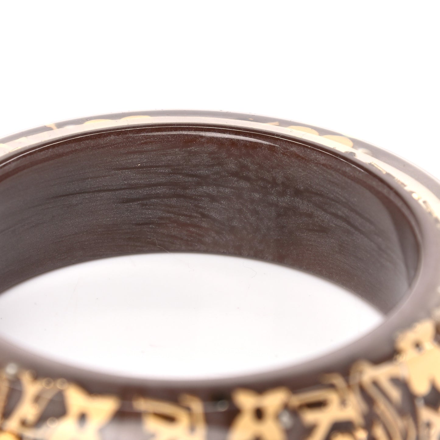 Resin Swarovski Medium Inclusion Bracelet GM Praline