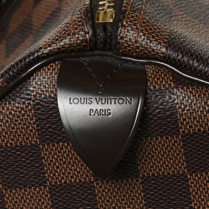 Louis Vuitton Damier Ebene Speedy 30 6 of 15