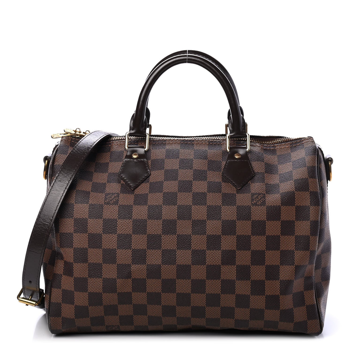 Louis Vuitton Damier Ebene Speedy Bandouliere 30 1 of 5