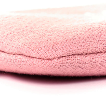 Chanel Mixed Fibers Small Deauville Pouch Pink 7 of 8