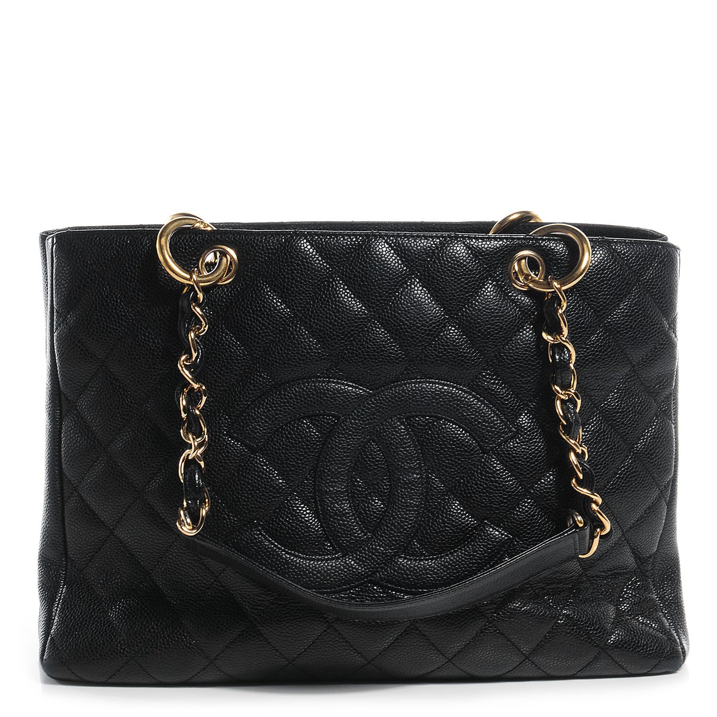 Caviar Grand Shopping Tote GST Black