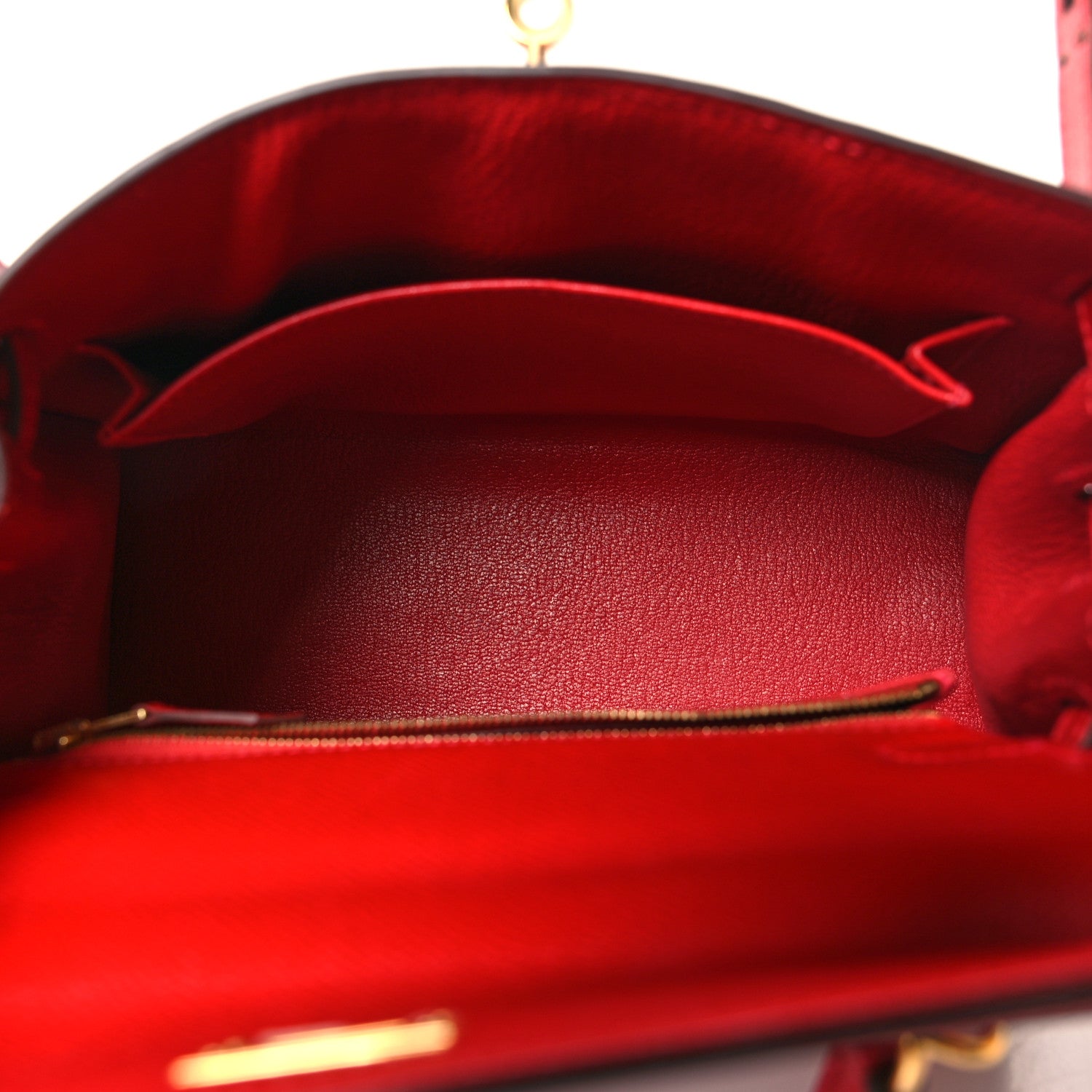 Hermes Epsom Kelly Sellier 25 Rouge Casaque 5 of 10