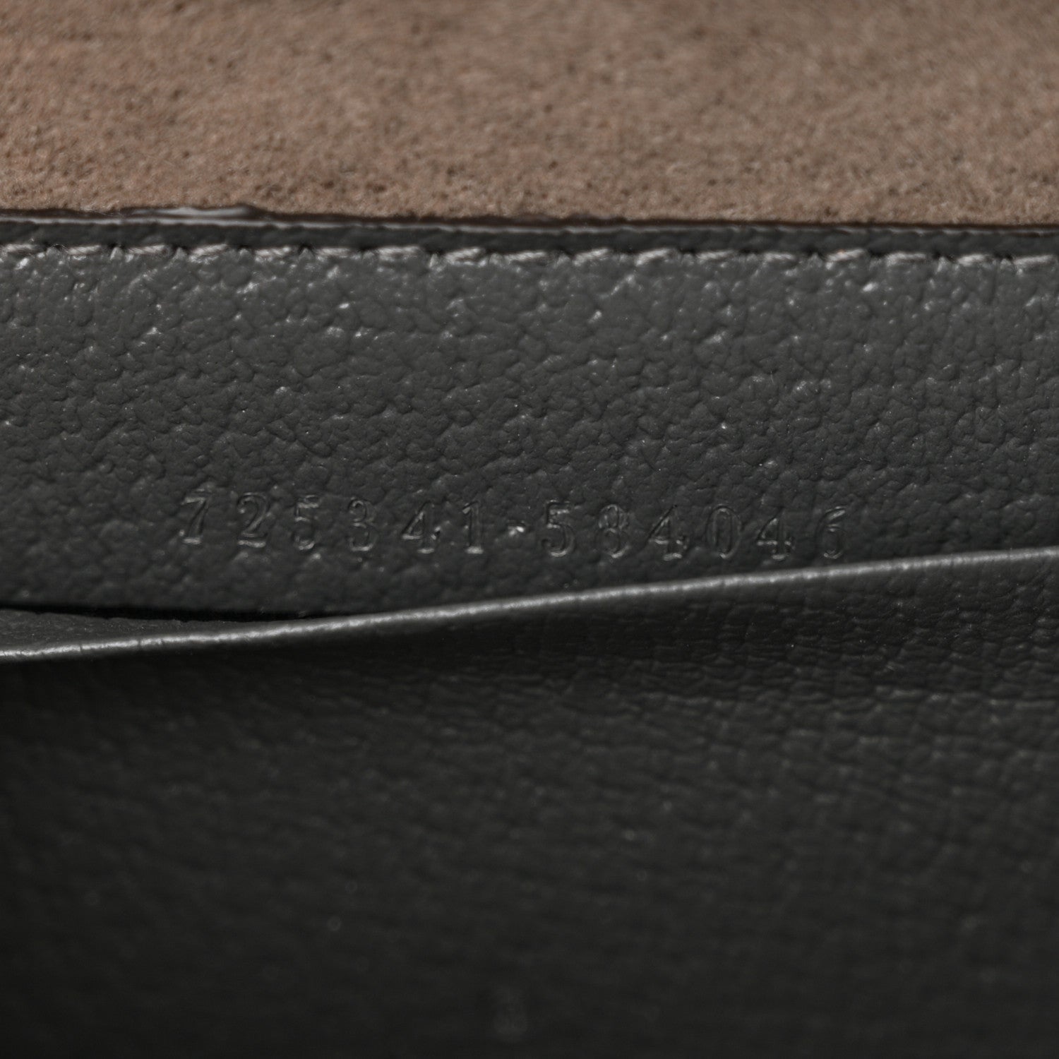 Gucci GG Supreme Monogram Textured Dollar Calfskin Mini New Basket Shoulder Bag Black Grey 6 of 12