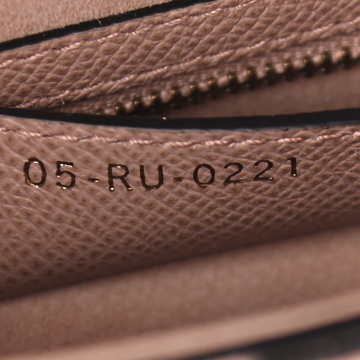Grained Calfskin Saddle Bag Pink
