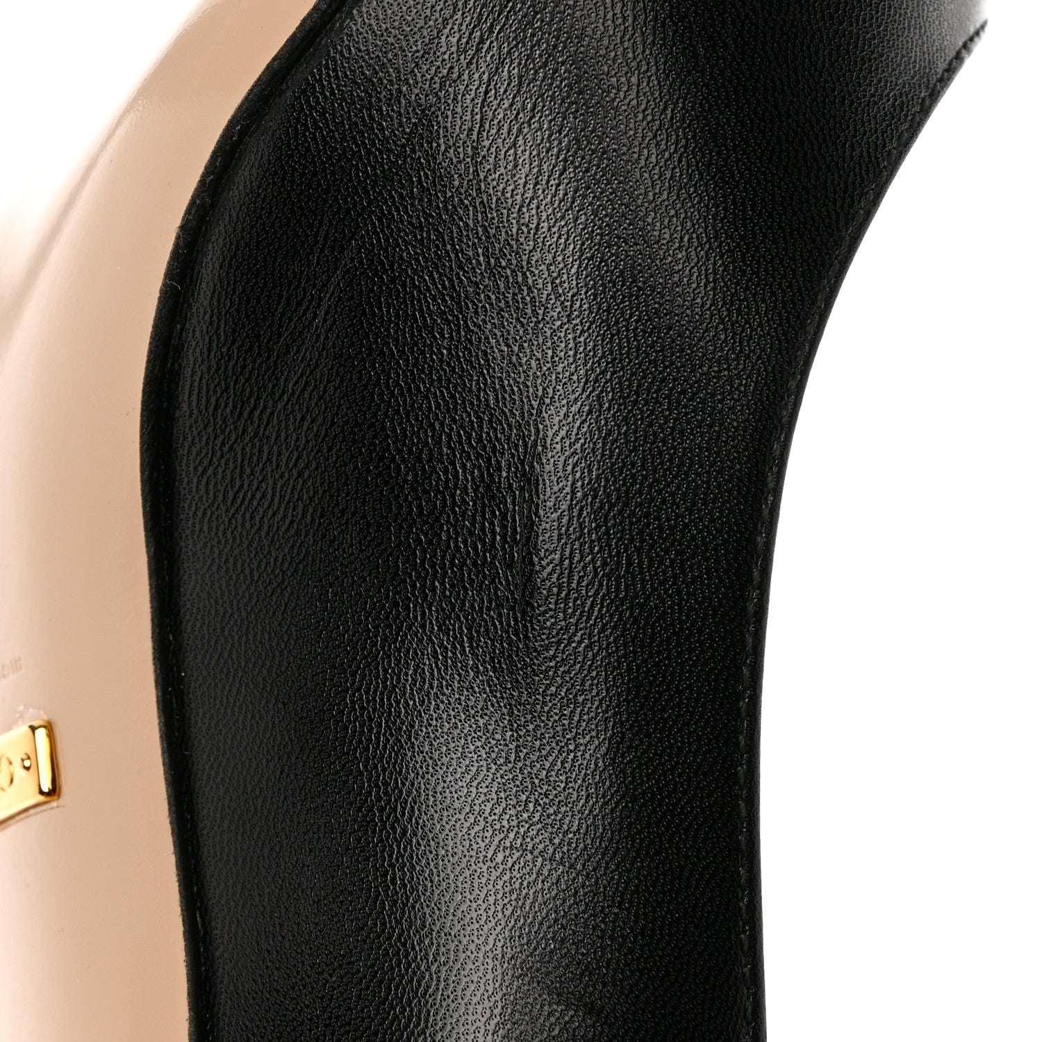 Gucci Malaga Kid Sylvie High Heel Pumps 36 Black 9 of 13