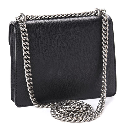Gucci Calfskin Mini Dionysus Shoulder Bag Black 3 of 13