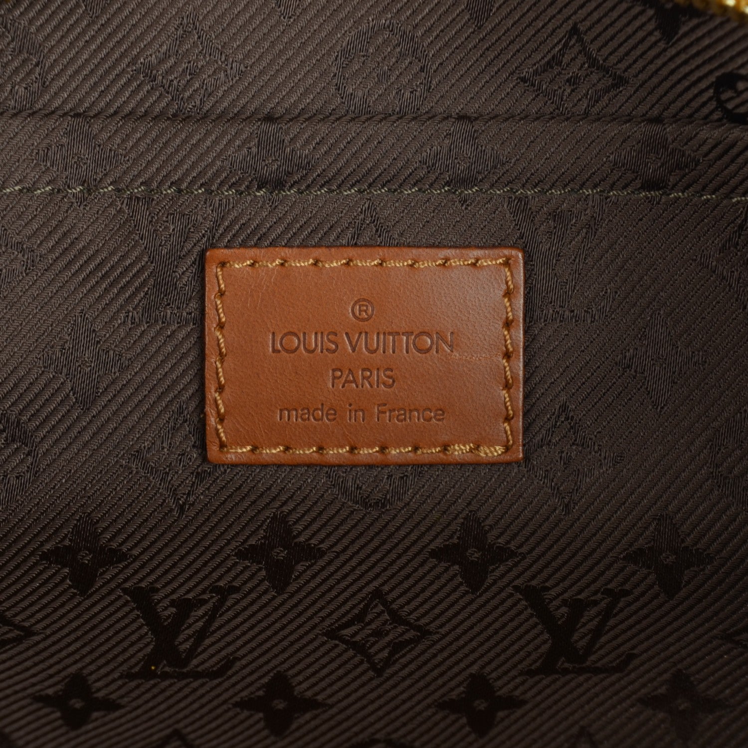Louis Vuitton Suede Mahina Onatah GM Maize 6 of 7
