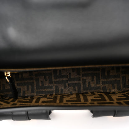 Fendi Shiny Nappa Multipocket Baguette Black 5 of 10