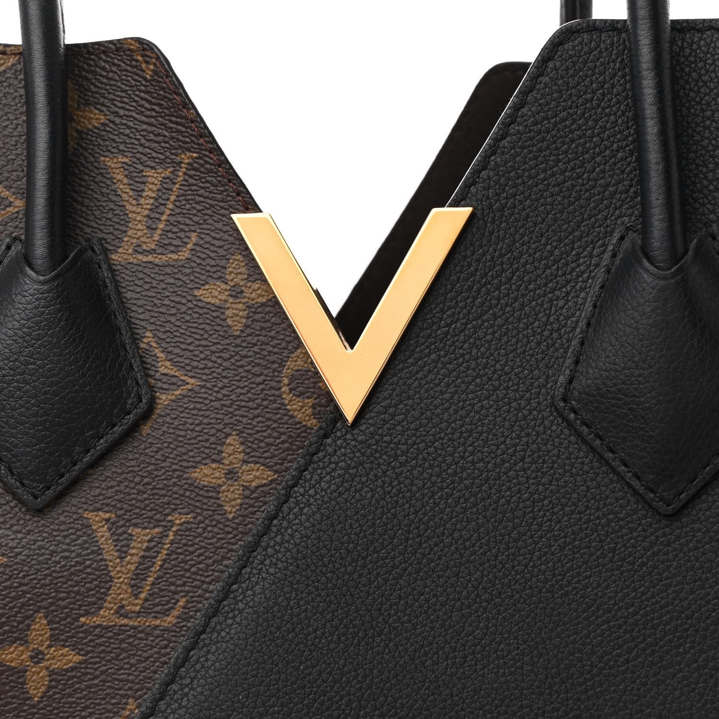 Calfskin Monogram Kimono Tote  Black