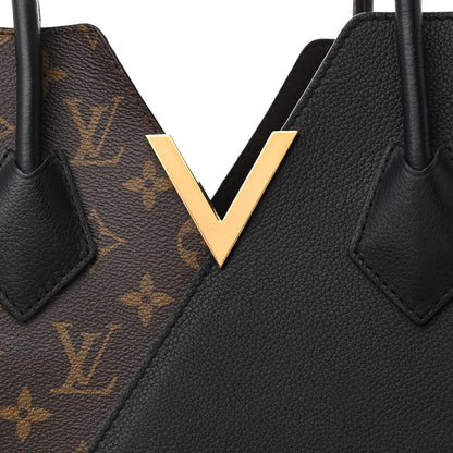 Louis Vuitton Calfskin Monogram Kimono Tote  Black 8 of 12