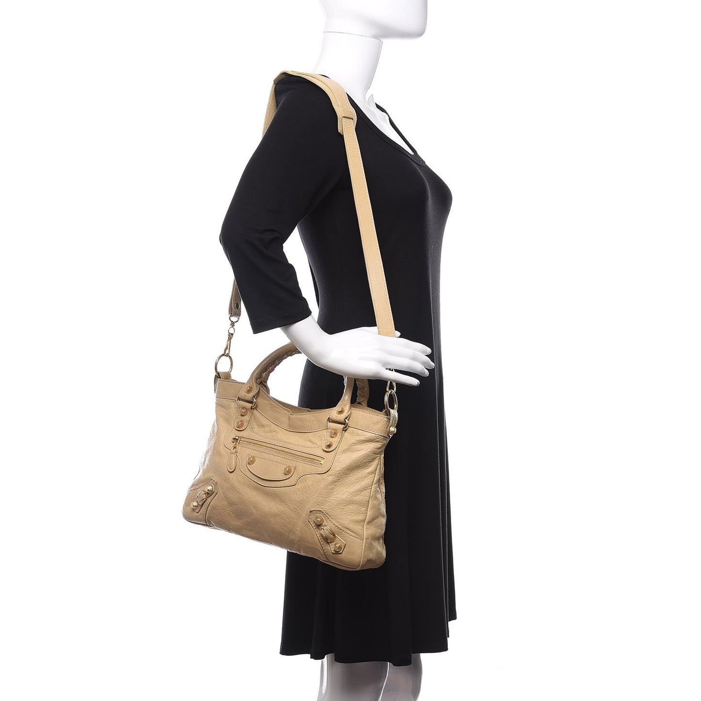 Agneau Giant 12 Gold Hardware Town Dune