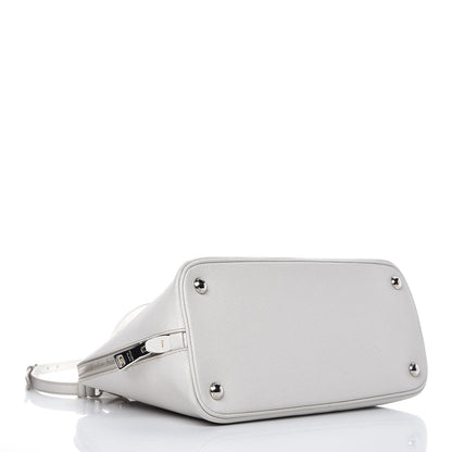 Prada Saffiano Lux Medium Promenade Tote Talco 5 of 11