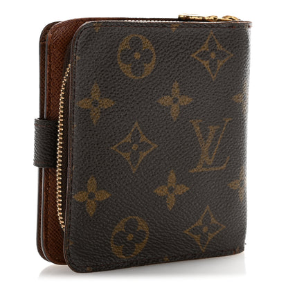 Louis Vuitton Monogram Compact Zippe Zipped Wallet 3 of 11