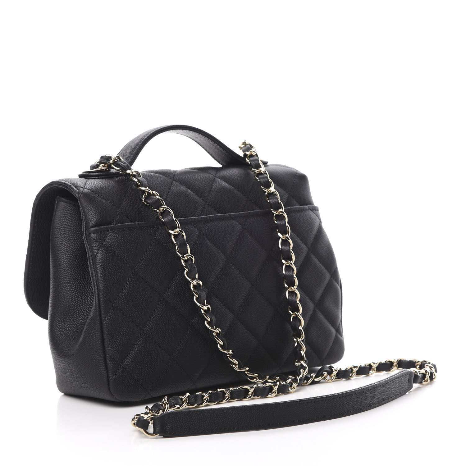 Chanel Caviar Quilted Medium Business Affinity Flap Black 4 of 12