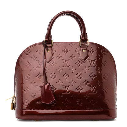 Louis Vuitton Vernis Alma PM Amarante 1 of 9