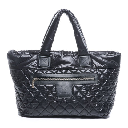 Chanel Nylon Coco Cocoon Large Tote Black 1 of 7