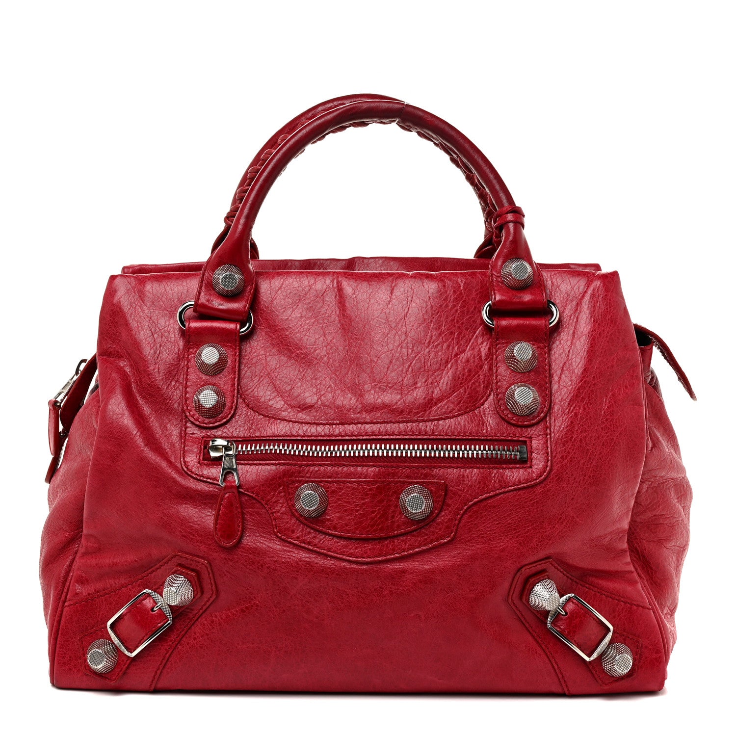 Balenciaga Agneau Giant 21 Silver Hardware Mid Day Pourpre 2 of 14