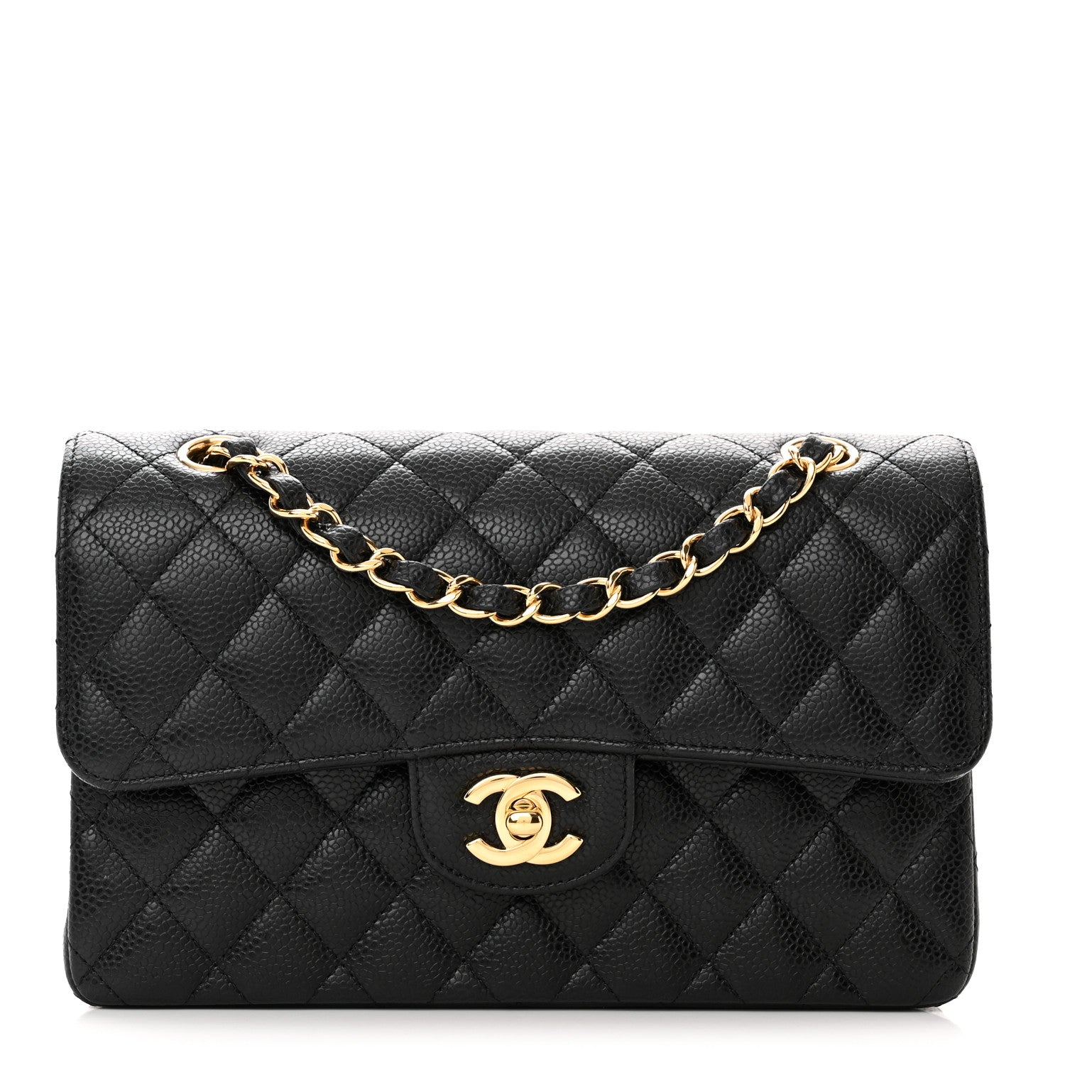 Chanel Caviar Quilted Small Double Flap Black 1 of 11